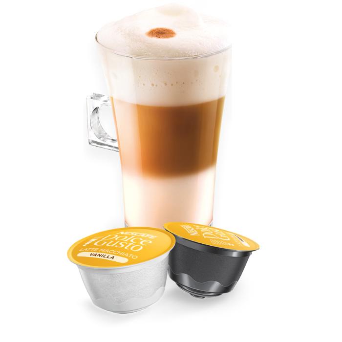 Cápsula c/café vainilla Nescafé Dolce Gusto -Por cápsula.