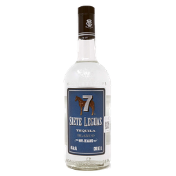 [PT02494] Botella Tequila 7 Leguas blanco 1 lt